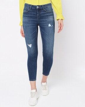 larisa lightly washed skinny fit jeans