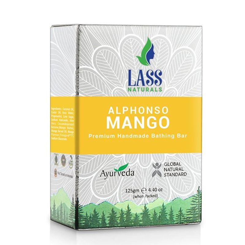 lass naturals indian mango soap