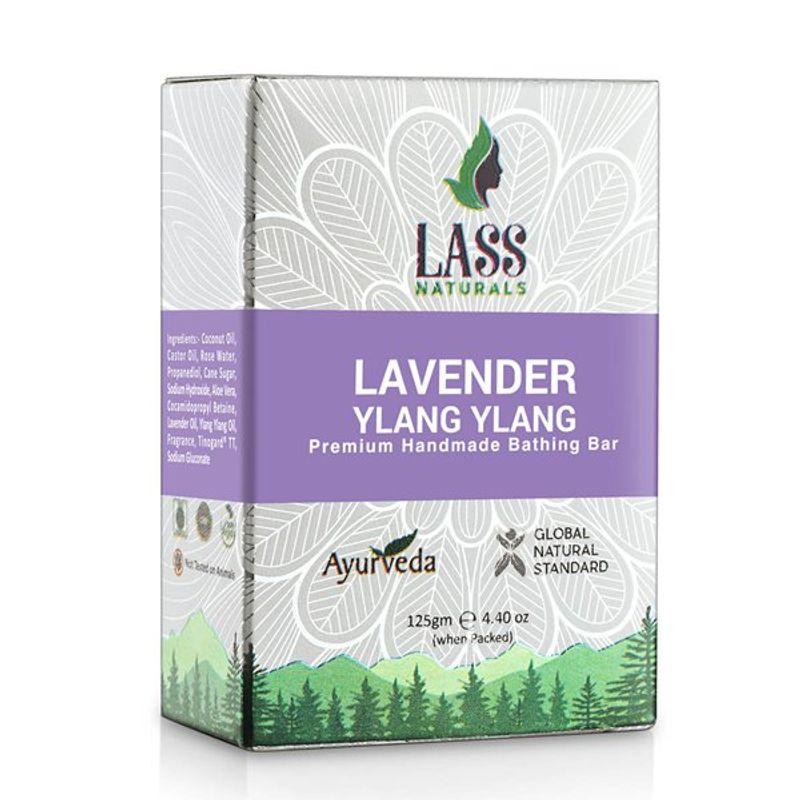 lass naturals lavender & ylang ylang soap