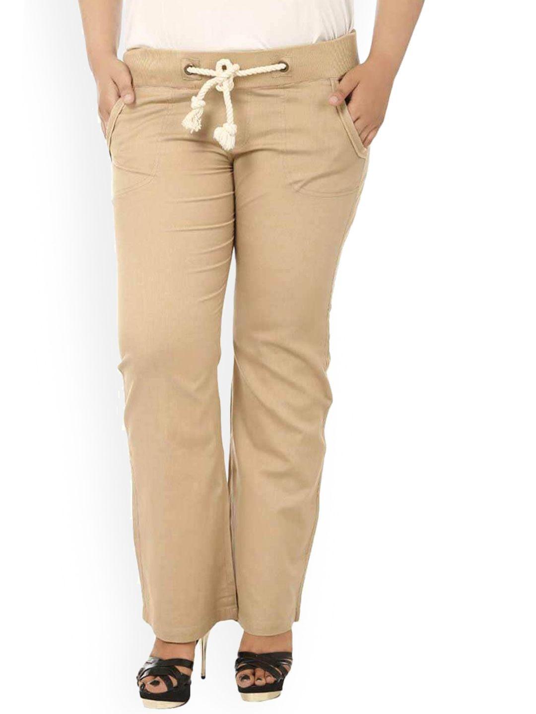 lastinch women original straight fit chinos trousers
