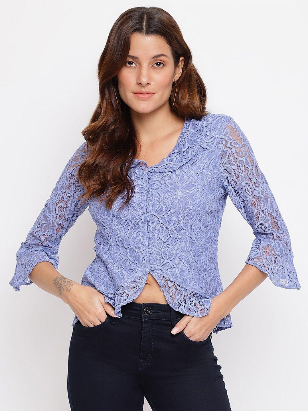 latin quarters bell sleeved top
