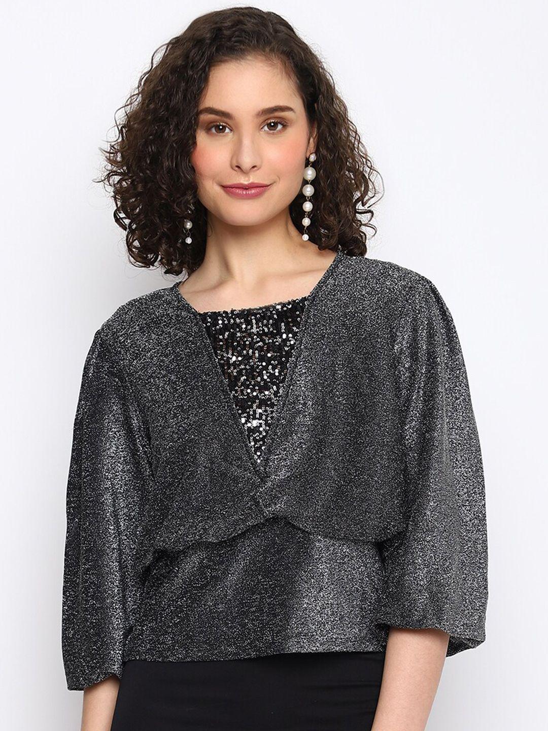 latin quarters puffed sleeved top