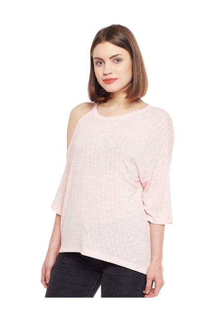 latin quarters pink striped top