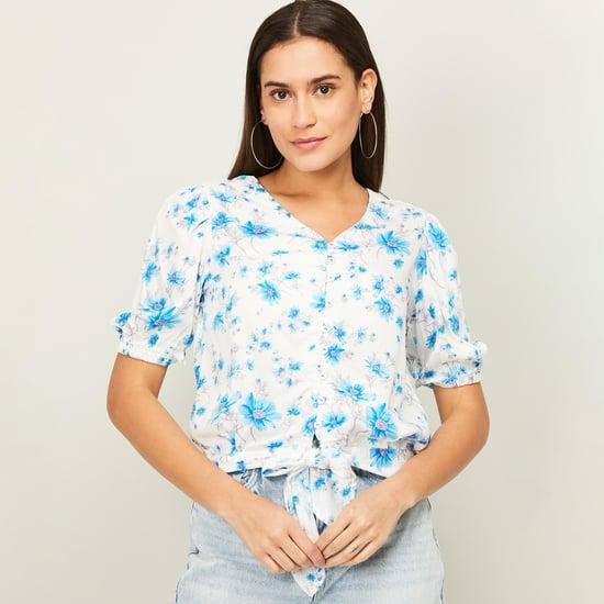 latin quarters women printed top