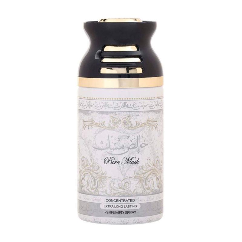 lattafa pure musk perfume deodorant for men & women
