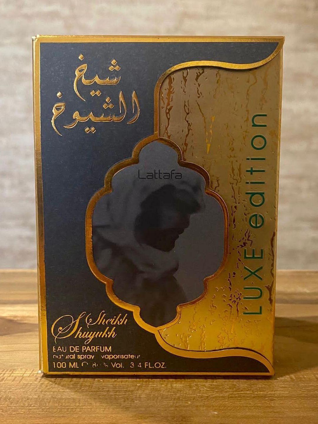 lattafa sheikh al shuyukh luxe eau de parfume - 100 ml