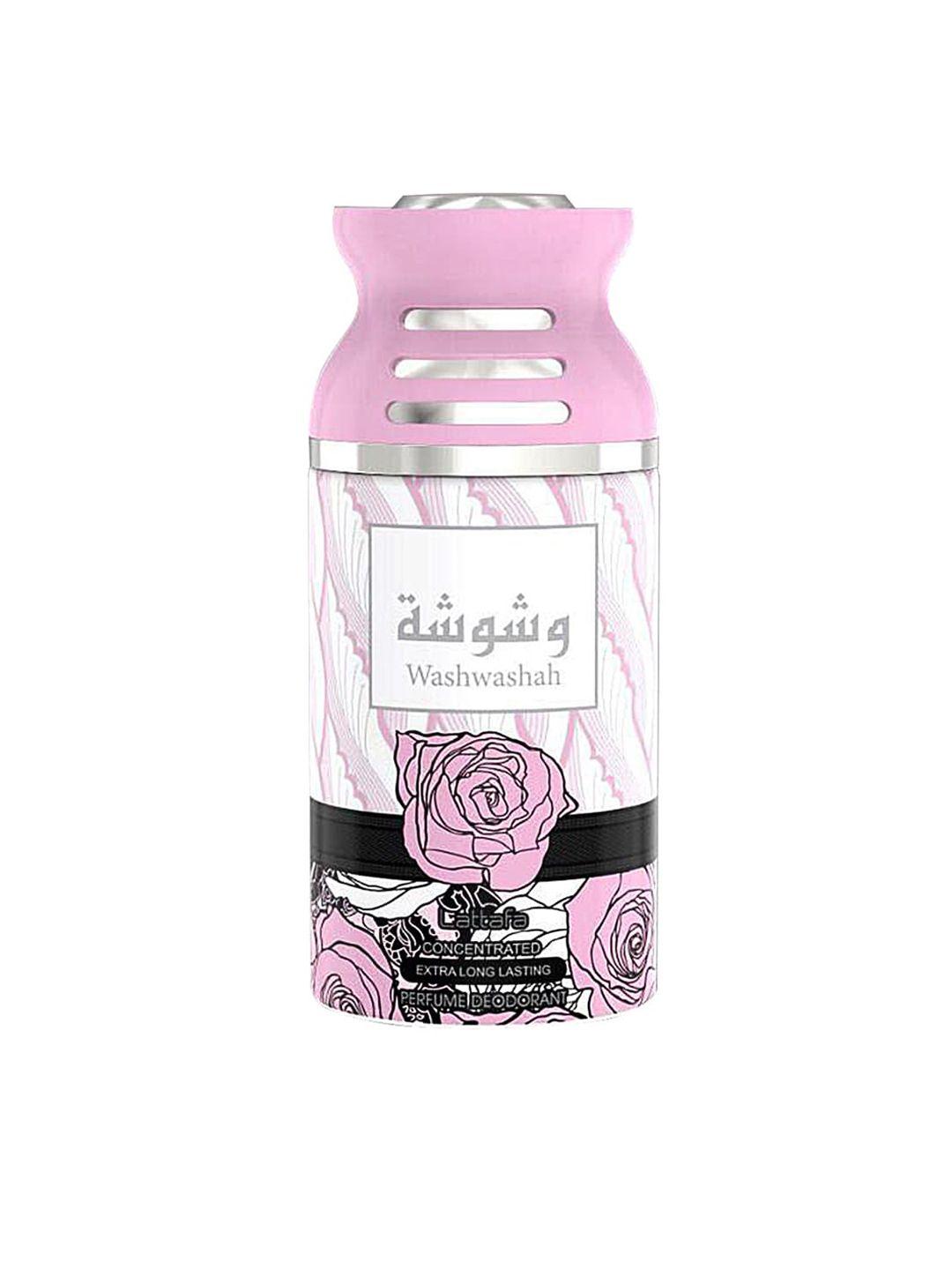 lattafa unisex washwashah imported long lasting perfumed deodorant spray -250 ml