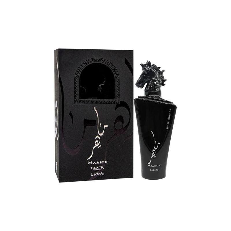 lattafa maahir (black) eau de parfum