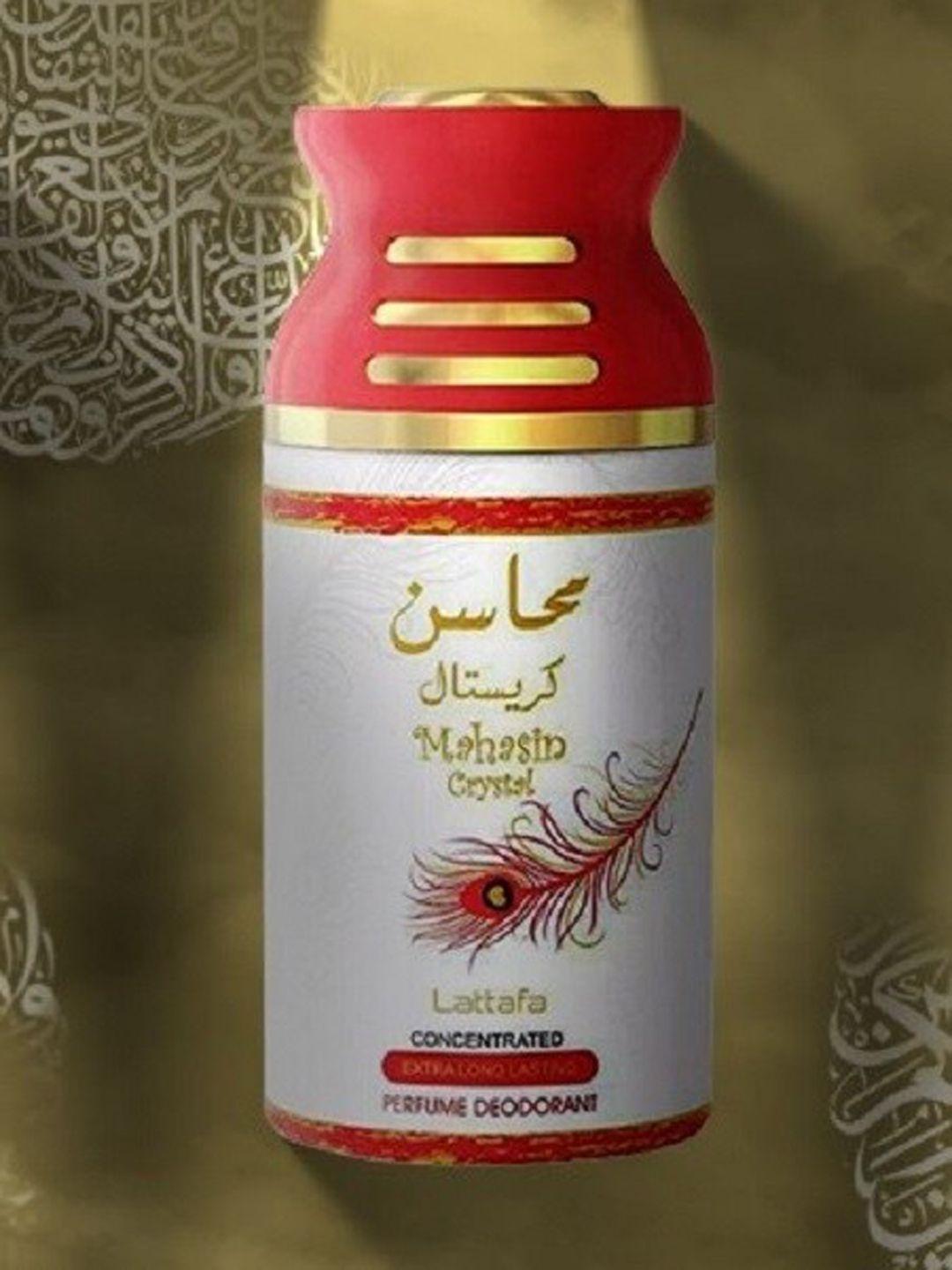 lattafa mahasin crystal deodorant 250 ml