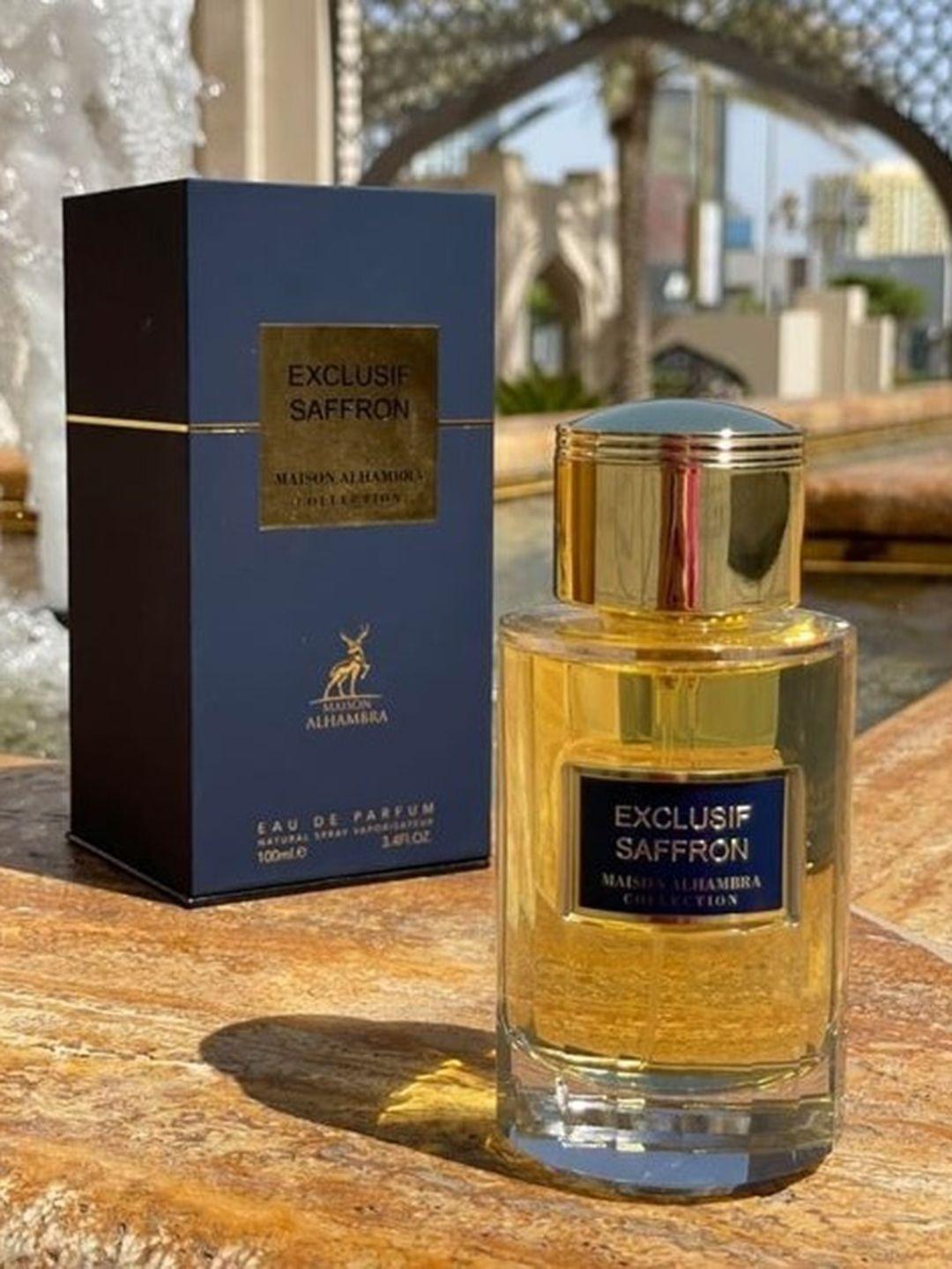 lattafa maison alhambra exclusif saffron eau de parfum 100ml