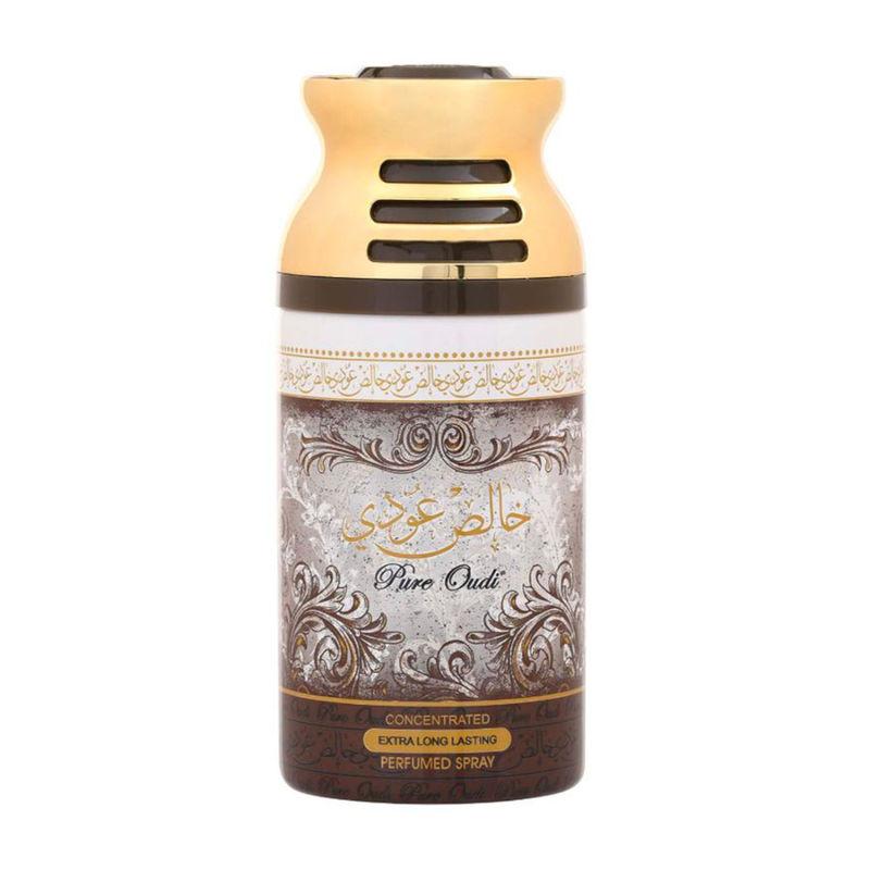 lattafa pure oudi perfume deodorant for men & women