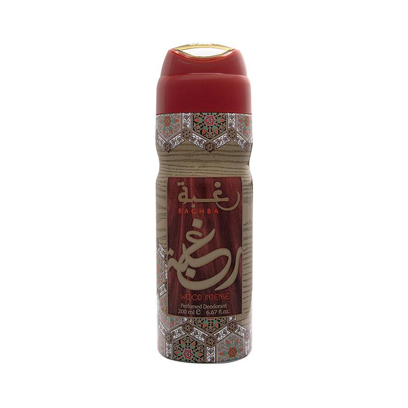 lattafa raghba wood intense deodorant