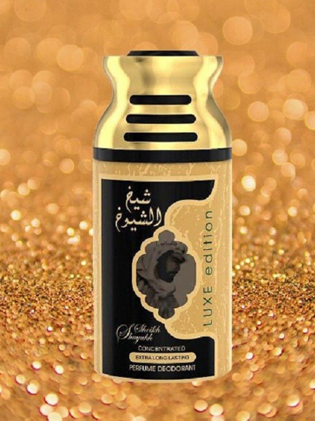 lattafa sheikh al shuyukh luxe deodorant- 250 ml