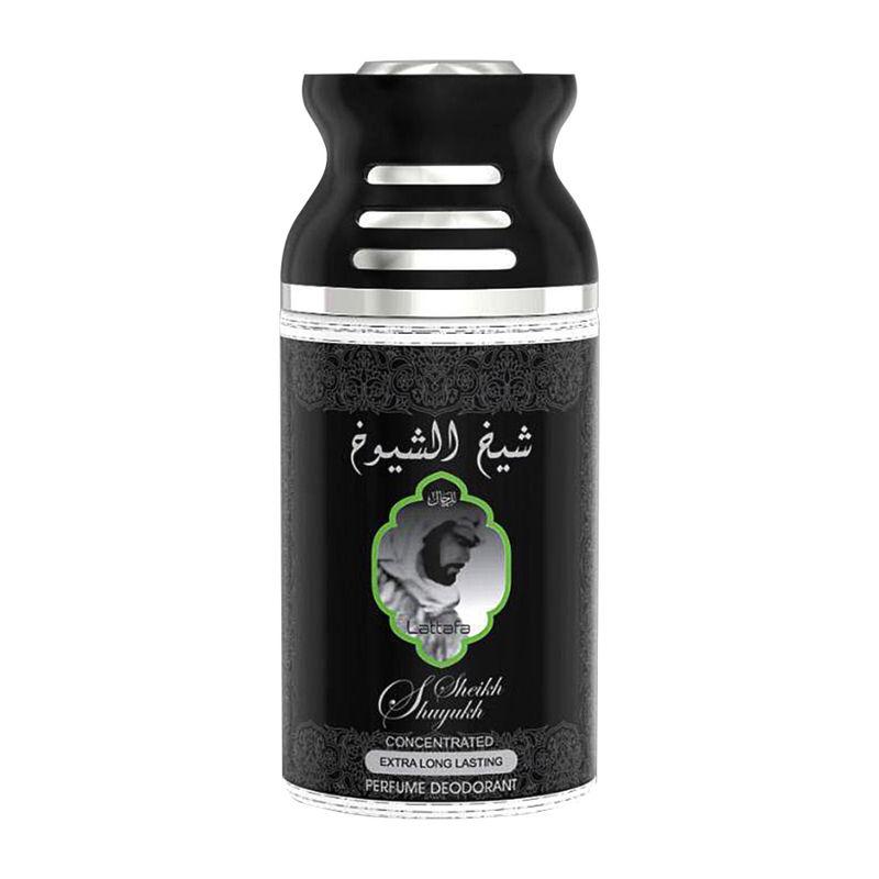 lattafa sheikh al shuyukh perfume deodorant for men & women