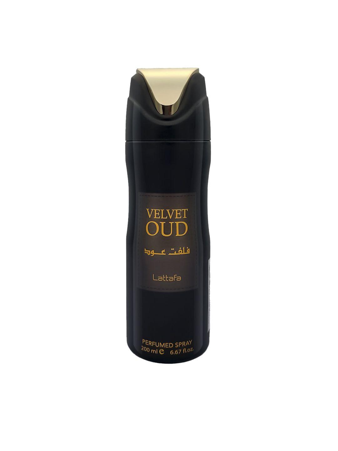 lattafa velvet oud perfumed deodorant spray-200ml