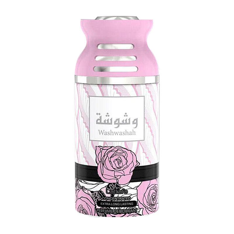 lattafa washwashah perfume deodorant for women