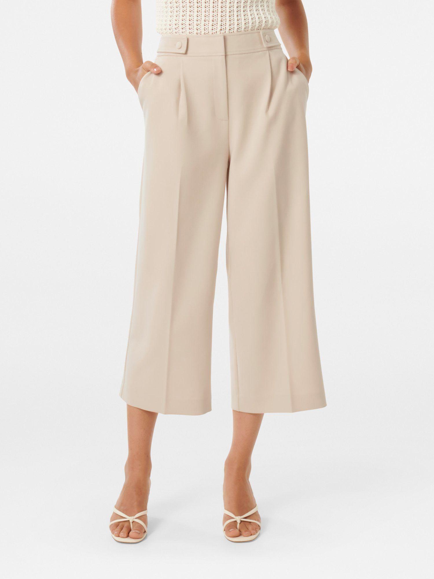 laura button detail culotte