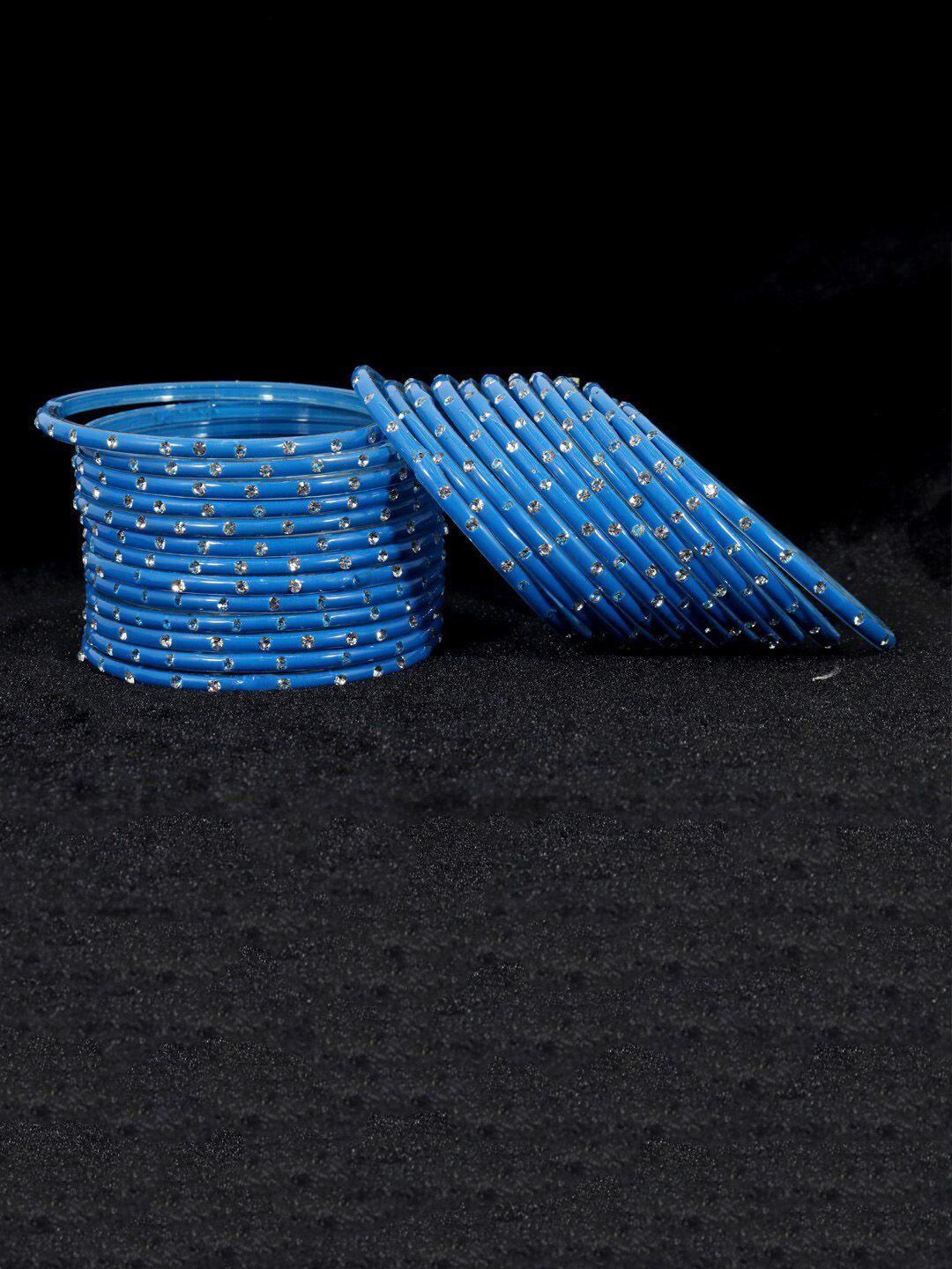 lavazza set of 24 crystal-studded bangle
