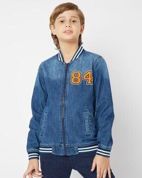 lavell washed bomber jacket