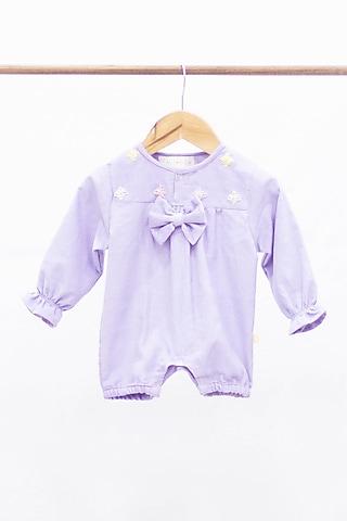 lavender cotton corduroy jumpsuit for girls