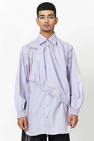 lavender cotton shirt