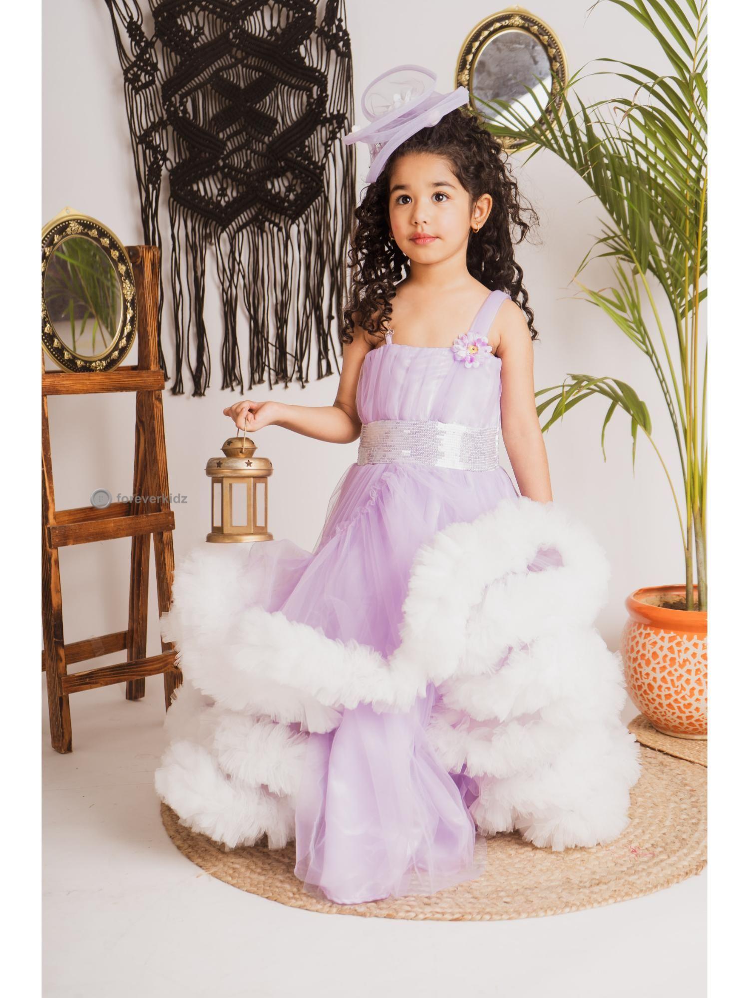 lavender dew drops luxury gown