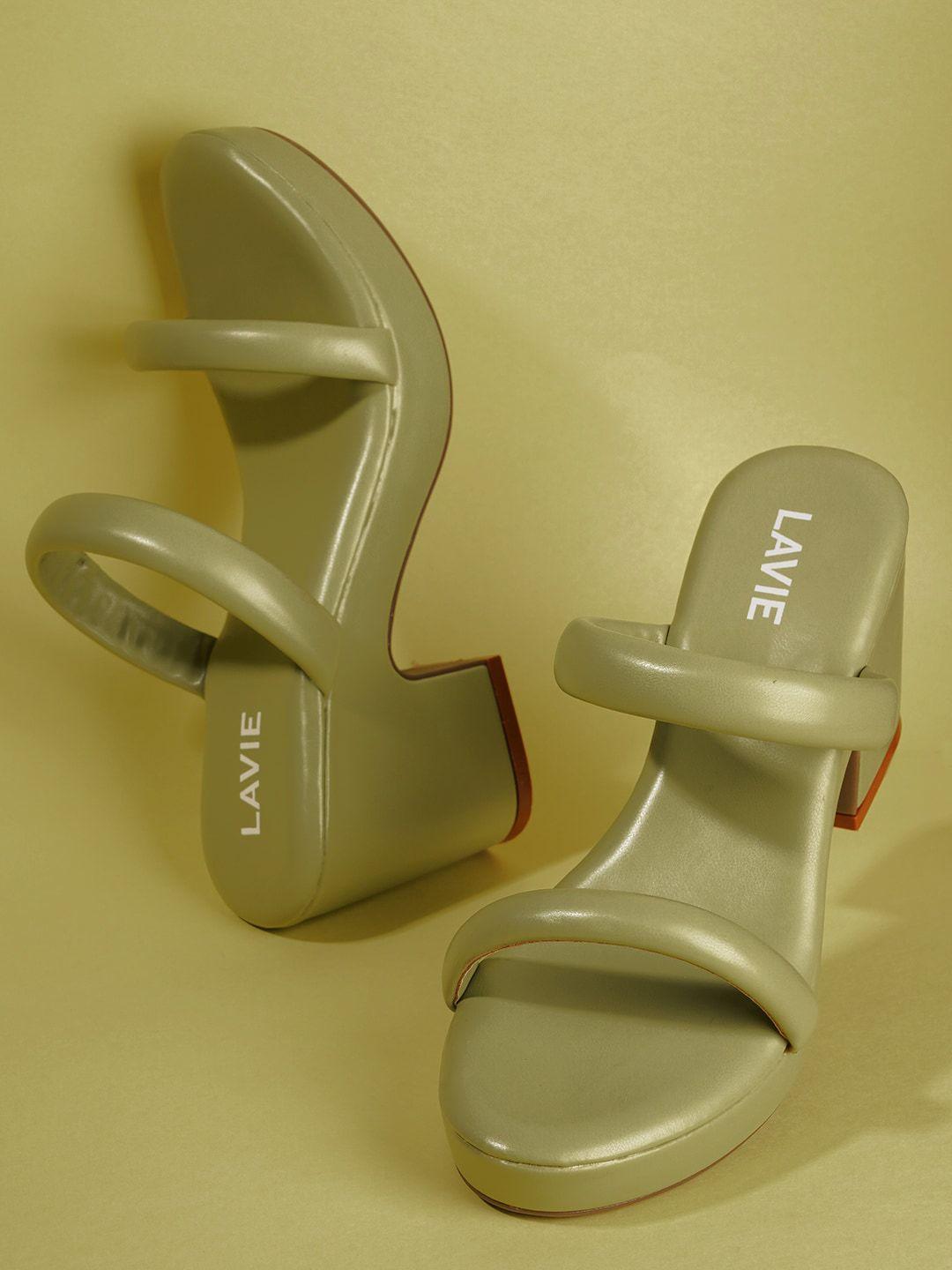 lavie double straps platform heels