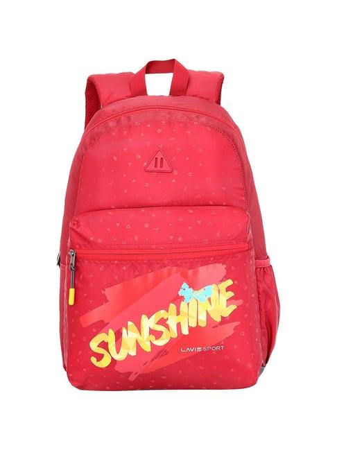 lavie sedona red school backpack