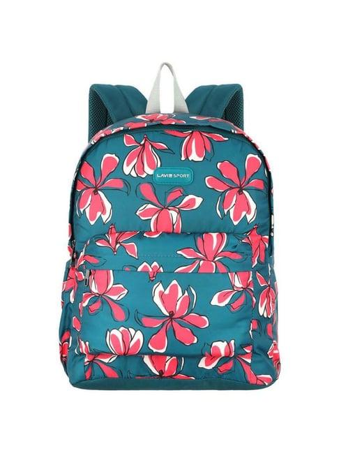 lavie sport bloomy teal medium backpack