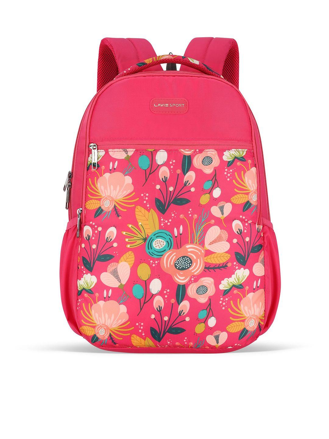 lavie sport floral printed backpack