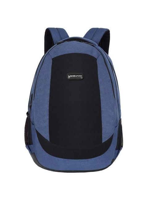 lavie sport pinnacle 34 ltrs navy medium laptop backpack