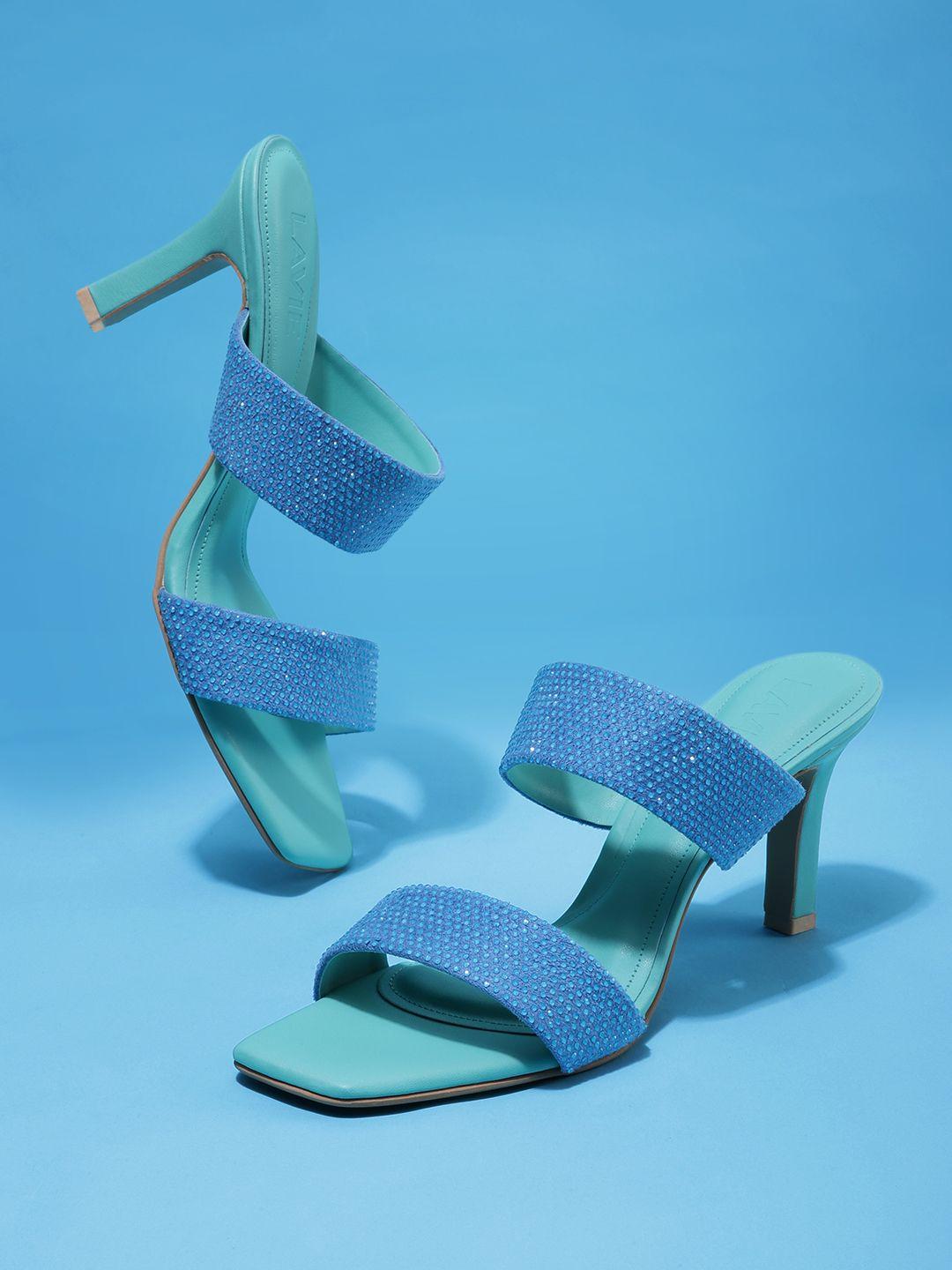 lavie textured slim heel