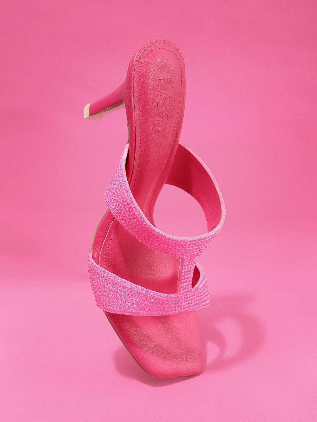 lavie textured slim heels