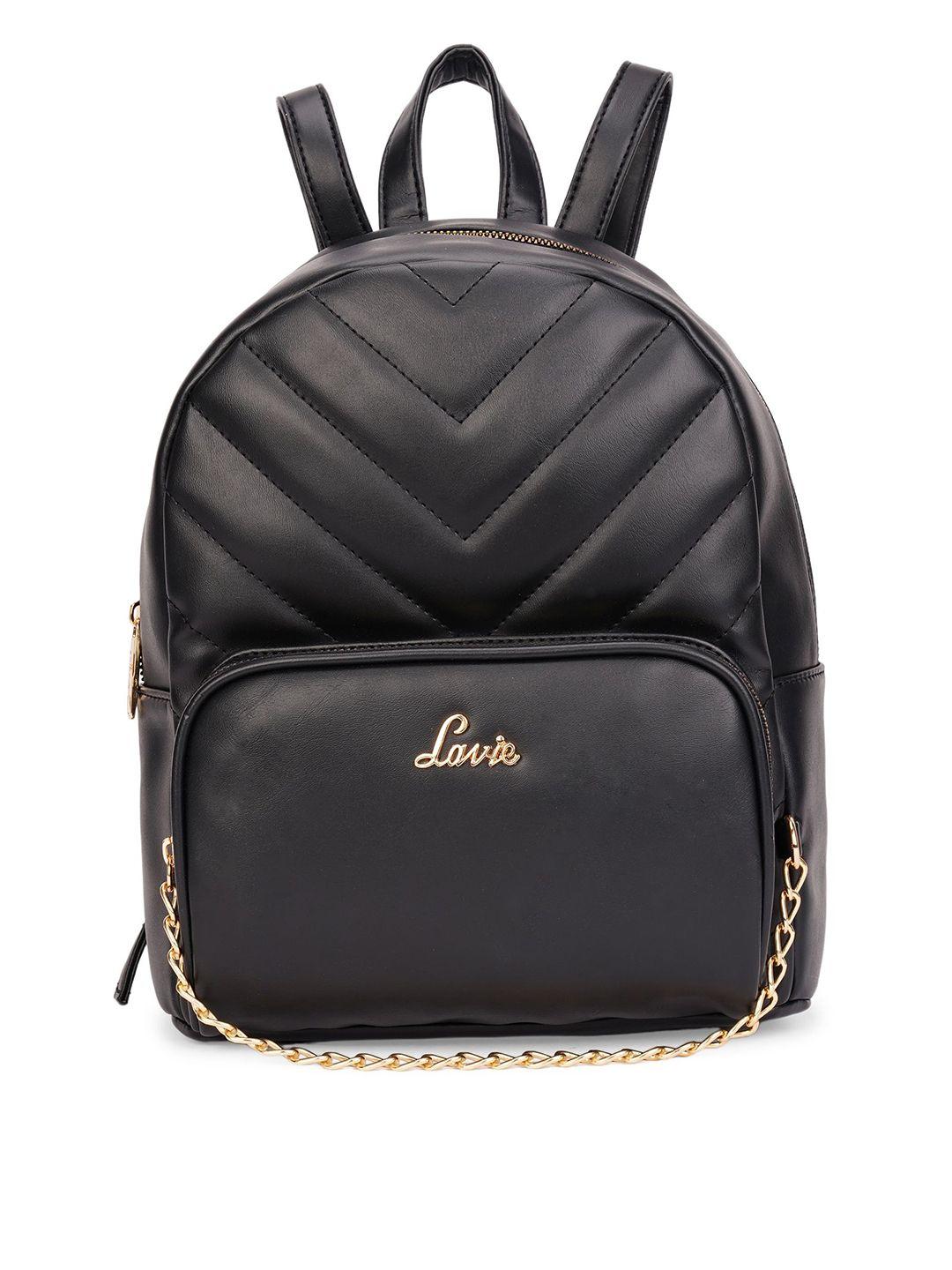 lavie textured synthetic leather backpack