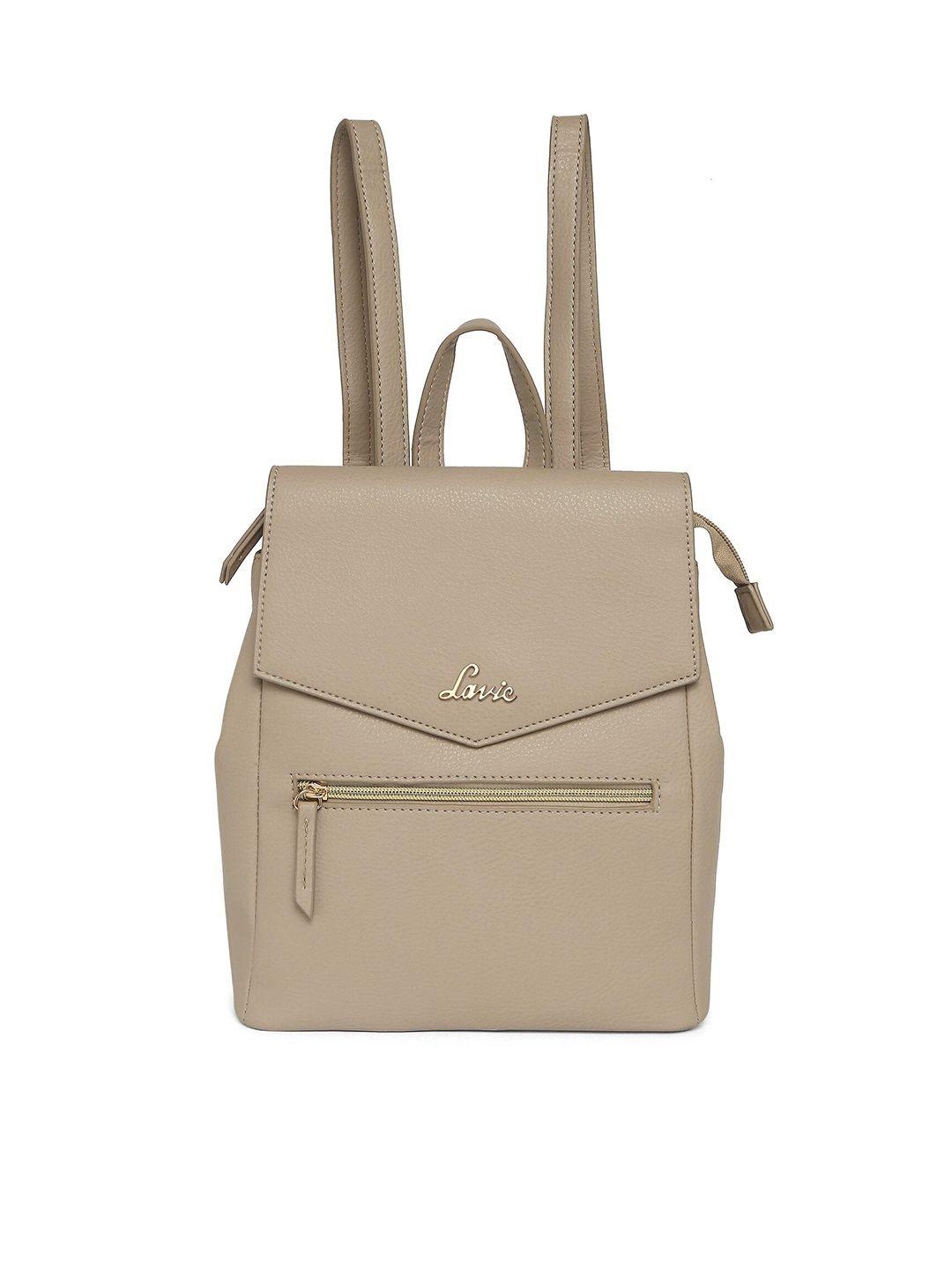 lavie women beige backpack