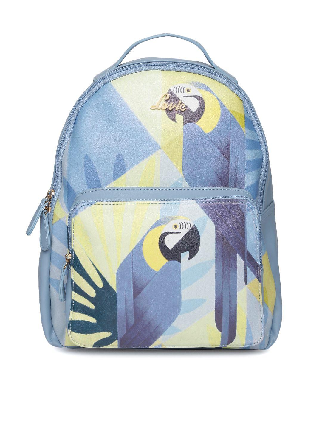 lavie women blue graphic backpack