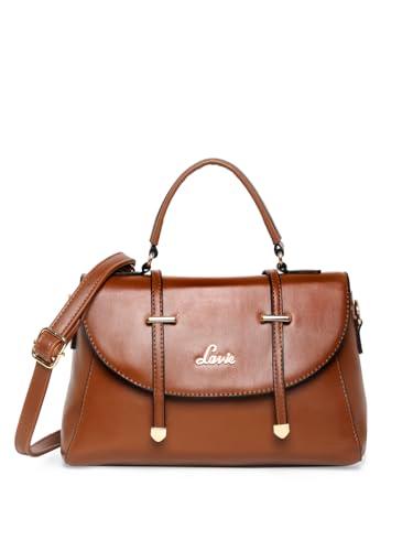 lavie beech women's satchel handbag, tan