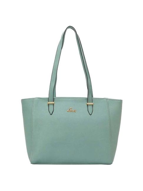 lavie berry mint solid large tote handbag