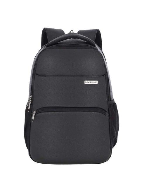 lavie black medium laptop backpack