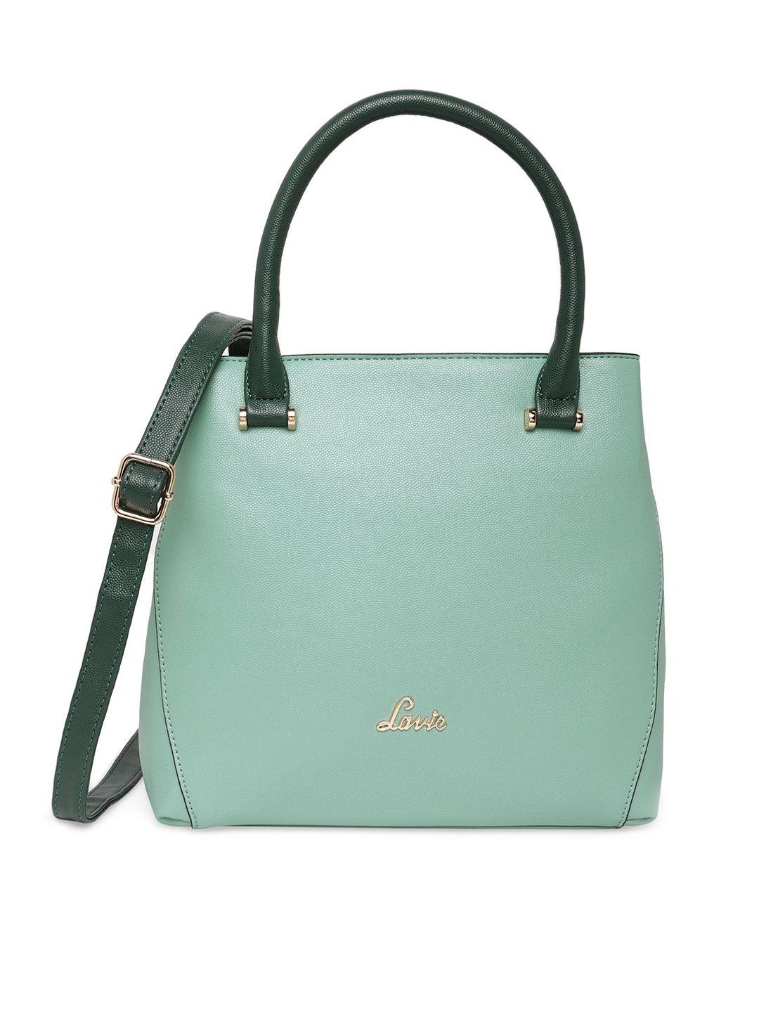 lavie blue structured handheld bag