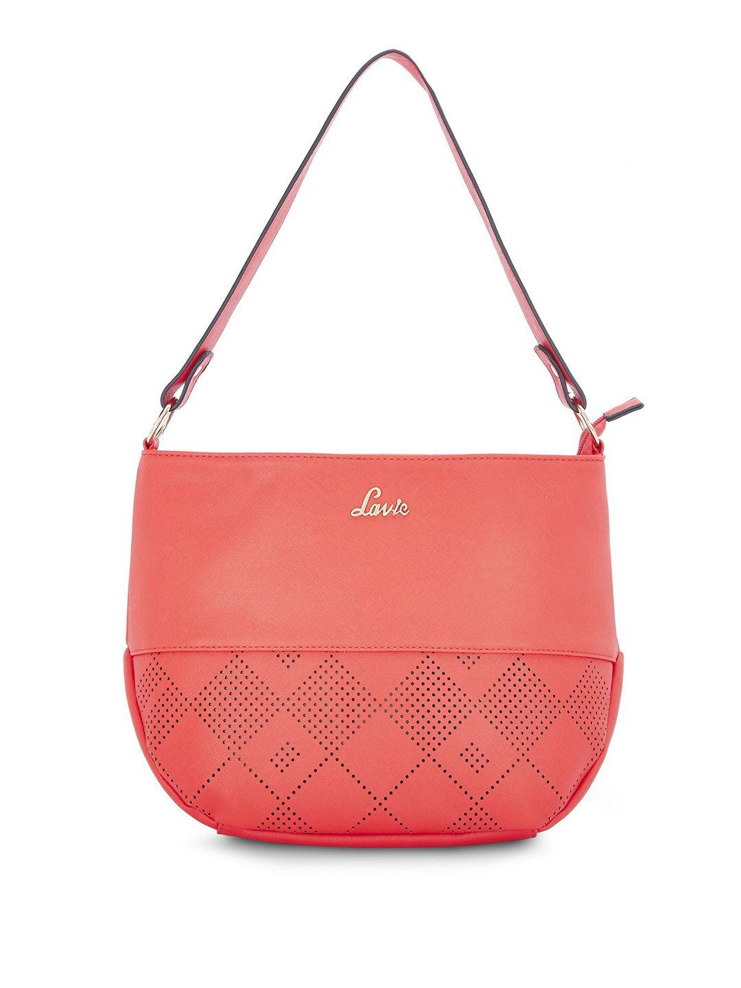 lavie coral solid hobo bag