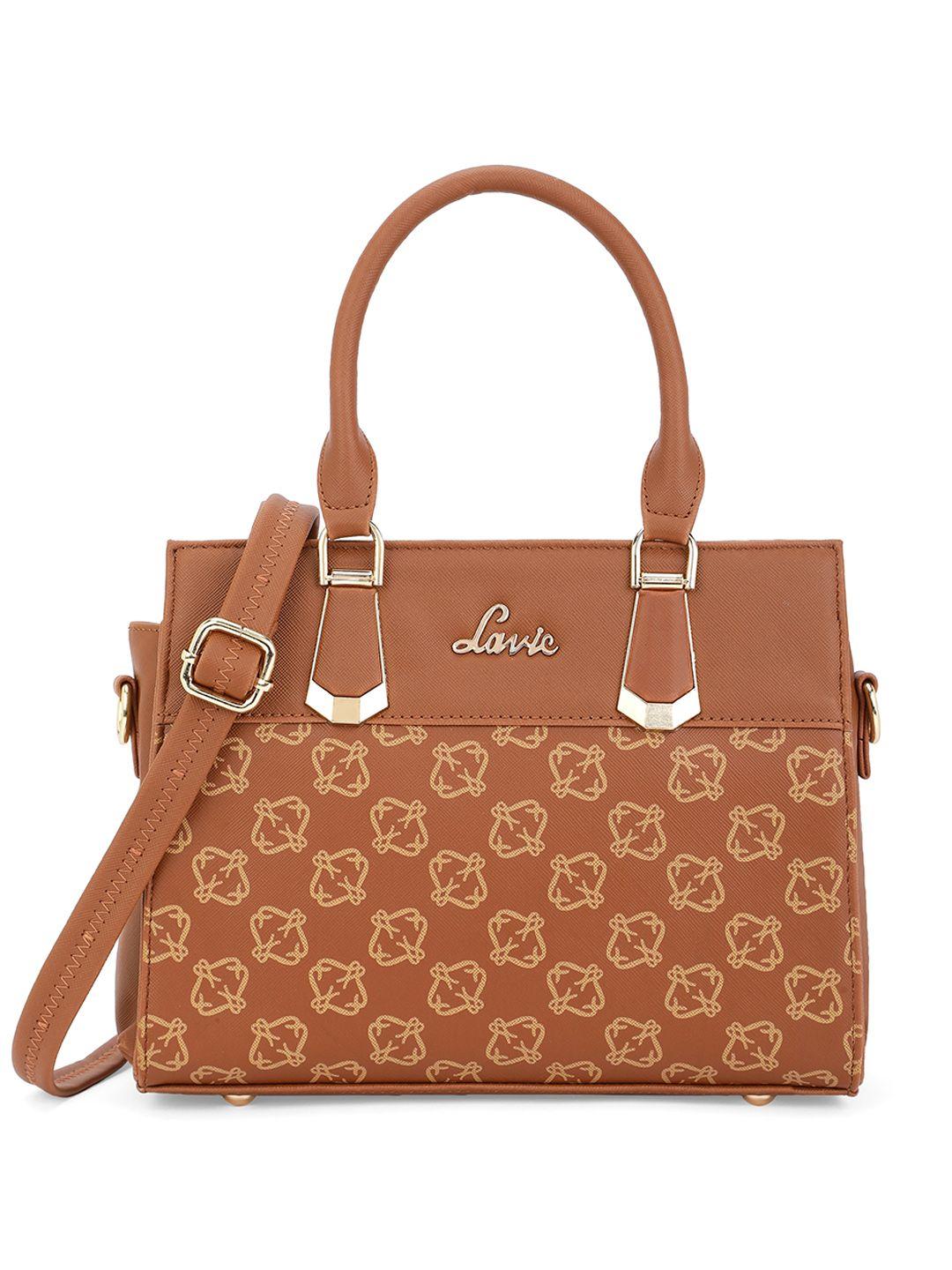 lavie printed shopper handheld bag