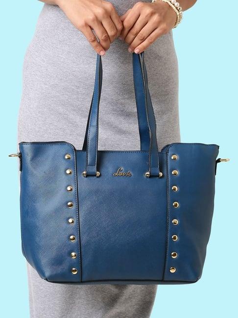 lavie roth teal medium tote handbag