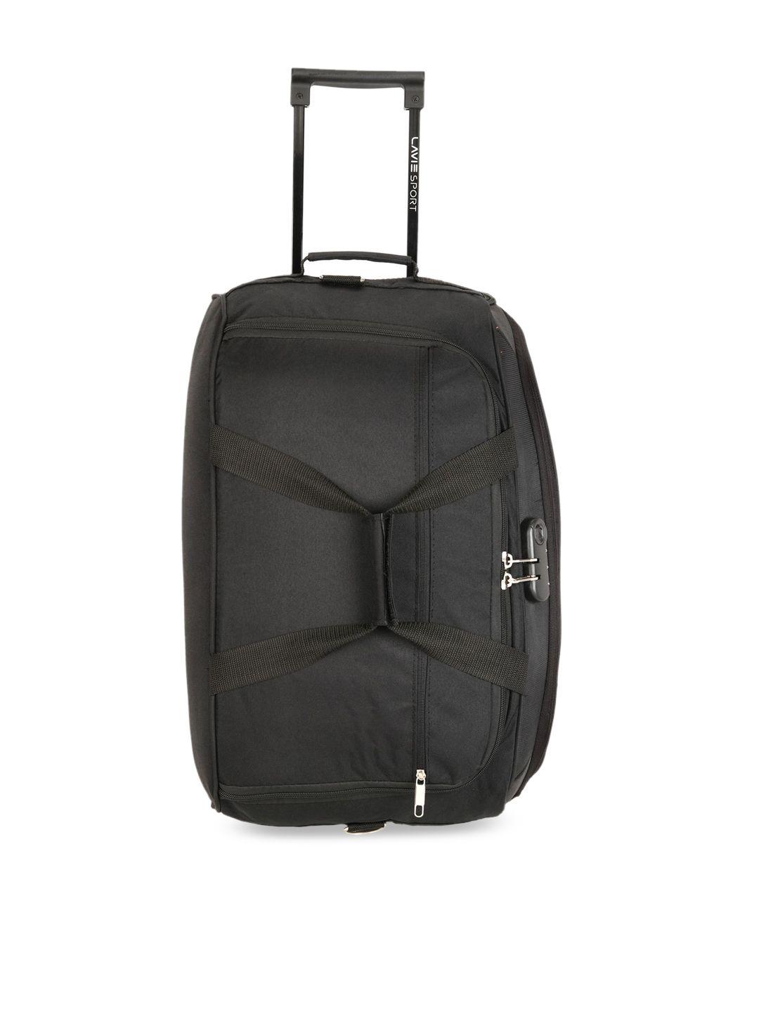 lavie sport anti-theft sage wheel soft sided cabin duffle trolley bag - 57 cm