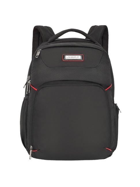 lavie sport business pro 32l laptop backpack for men & women (black)