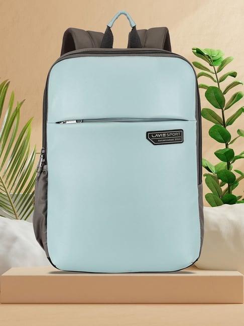 lavie sport grey medium laptop backpack