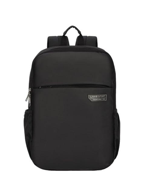 lavie sport premier 21l laptop backpack for men & women (black)