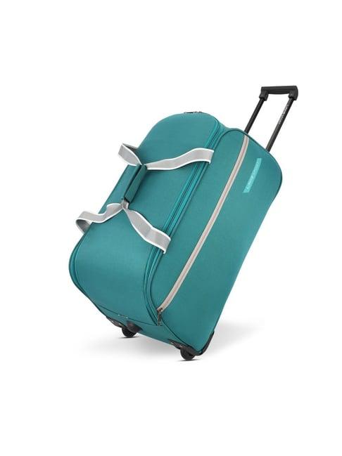 lavie sport teal solid duffle bag