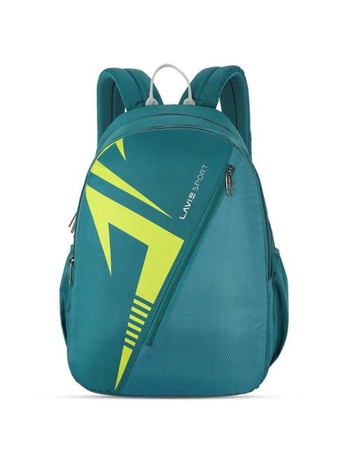 lavie sport tribal 37l college bag for boys & girls|backpack for men & women (teal)