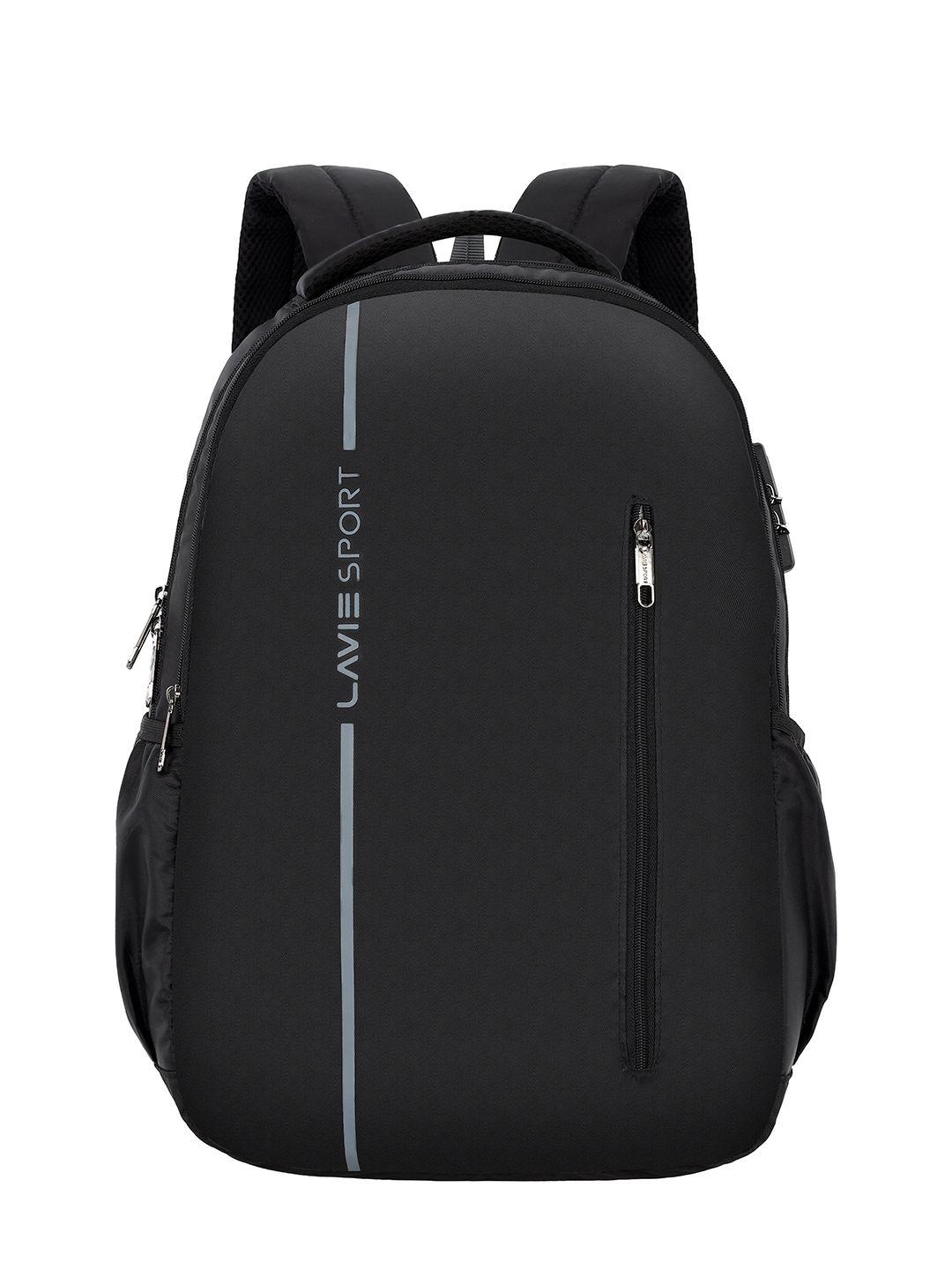 lavie sport unisex brand logo padded backpack